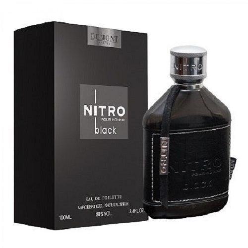Dumont Nitro Black EDT Perfume For Men 100ml - Thescentsstore